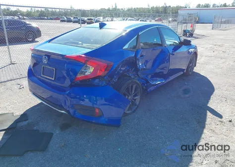 2020 Honda Civic Ex from USA, damaged, VIN 19XFC1F35LE011354